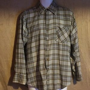 "Eaton" Men's Long Sleeve Button Down Flannel